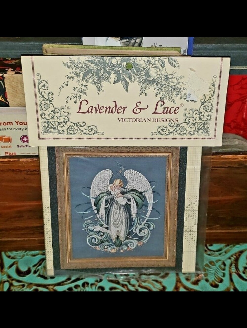 Lavender & Lace "Angel Of The Sea"L & L37 Cross-Stitch Pattern